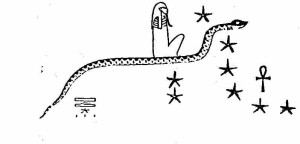 carta del cielo secondo l'astrologia  nell'antico Egitto